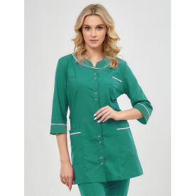 Костюм Экстра жен (35%хл-65%пэ/120гр; бирюза/-) Костюм Экстра жен (35%хл-65%пэ/120гр; бирюза/-)