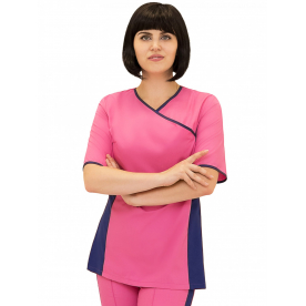 Костюм Турман жен (35%вис-65%пэ/160гр; фуксия/черный) Костюм Турман жен (35%вис-65%пэ/160гр; фуксия/черный)