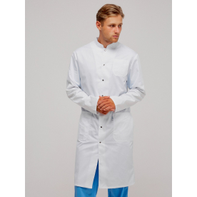 Халат Гелиос пуг. муж (50%хл-50%пэ/150гр; белый/-) Халат Гелиос пуг. муж (50%хл-50%пэ/150гр; белый/-)